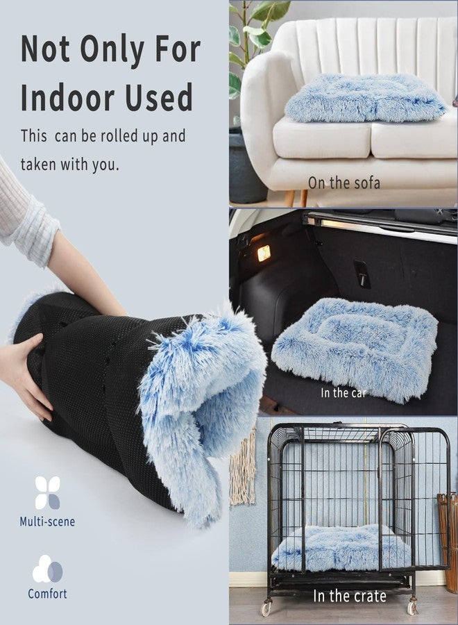 nononfish Puppy Crate Bed Washable Small for Small Dogs Non Chewable Material XS 22 Inch Plush Washable Crate Mat for Cages Sofa Protect - Image 5